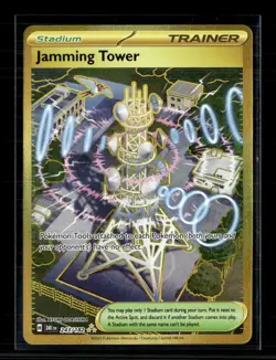 Pokemon 2025 White Flare Jamming Tower HR #243/182 - Image 1