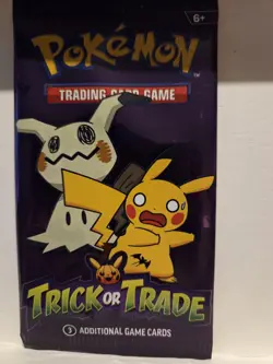 2023 Pokemon Halloween Trick Or Trade Booster Pack (3 Cards) - Image 1