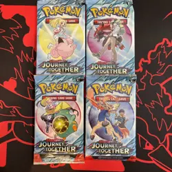 Pokemon Journey Together Booster Pack English factory sealed x1 (Random Art)! - Image 1