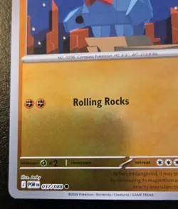 Nosepass 037/088 Reverse Holo Common Mega Evolution: Perfect Order Pokemon TCG - Image 4