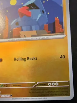 Nosepass 037/088 Reverse Holo Common Mega Evolution: Perfect Order Pokemon TCG - Image 5