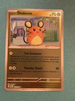 Pokemon Dedenne #029/088 English POR Perfect Order Reverse Holo - Image 1