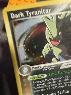 Pokemon TCG Dark Tyranitar 20/109 (EX Team Rocket Returns) Holo Rare Swirl 🌀🌀 - Image 2