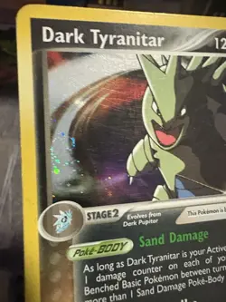 Pokemon TCG Dark Tyranitar 20/109 (EX Team Rocket Returns) Holo Rare Swirl 🌀🌀 - Image 3