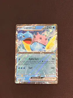 Lapras ex 022/088 Me03: Perfect Order Holo Double Rare NM Pokemon TCG - Image 1