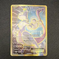 Pokemon Mewtwo EX 103/108 Evolutions Full Art Ultra Rare Holo 180 HP Basic 110 - Image 1
