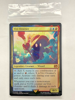 MTG Final Fantasy Vivi Ornitier Foil Prerelease Stamped Promo Sealed - Image 1