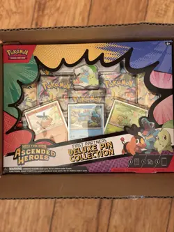 Pokemon Ascended Heroes First Partners ME2.5 Deluxe Pin Collection Case of 6 - Image 1