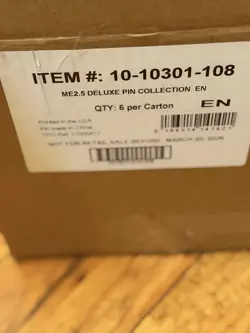 Pokemon Ascended Heroes First Partners ME2.5 Deluxe Pin Collection Case of 6 - Image 2