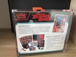 Destined Rivals Pokemon Center Exclusive Elite Trainer Box ETB w/ Acrylic Case - Image 4