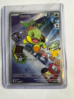 Turtwig 040 MEP Promo First Partner Illustration Rare Pokemon 30th Anniversary - Image 1