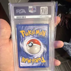 Pokemon Fossil Mr. Fuji Trainer 1st Edition PSA 8 58/62 Uncommon English 1999 - Image 2