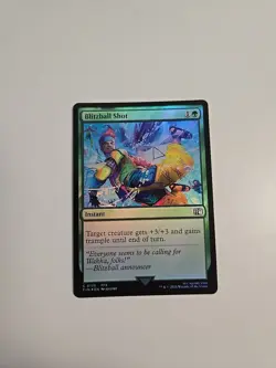 MTG - Final Fantasy - Blitzball Shot Common Foil 0176 M/NM - Image 1