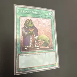 1x Yu-Gi-Oh! Upstart Goblin - RA03-EN096 - Platinum Secret Rare - 1st Edition - - Image 1