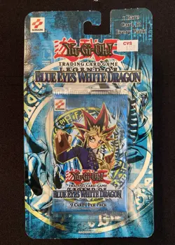 Yu-Gi-Oh! LEGEND OF BLUE EYES WHITE DRAGON Booster Blister Pack English Ed. 💎💎 - Image 1