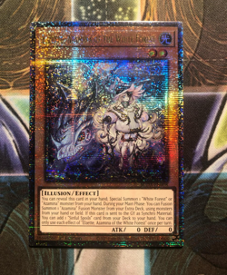 * ELZETTE, AZAMINA OF THE WHITE FOREST * QUARTER CENTURY RARE SUDA-EN008 YUGIOH! - Image 1