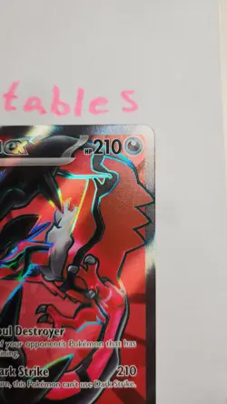 Yveltal ex 105/088 - Full Art Ultra Rare - Pokemon TCG: Perfect Order - NM - Image 3