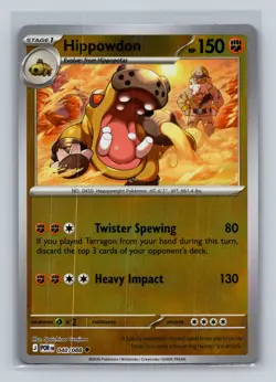 Hippowdon Reverse Holo Uncommon ME03: Perfect Order 040/088 NM - Image 1