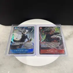Trafalgar Law - PRB02-002 (Alternate Art) & ST17-002 Alt Art English & JP - Image 1