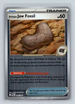 Antique Jaw Fossil Reverse Holo Common ME03: Perfect Order 068/088 NM - Image 1