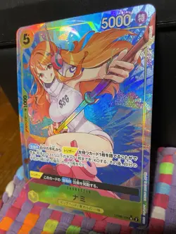 One Piece CCG Nami Alt Art OP08-106 SR Two Legends Japanese NM - Image 3
