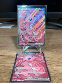 Mew ex 193/165 Sv: Scarlet & Violet 151 Full Art Near Mint Condition - Image 1