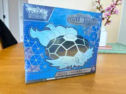 Pokemon TCG Scarlet & Violet Stellar Crown Elite Trainer Box ETB New Sealed - Image 1