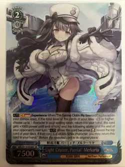 Weiss Schwarz Azur Lane Vol.2 EN AZL/S119-E098S SR Super Rare Pamiat Merkuria - Image 1