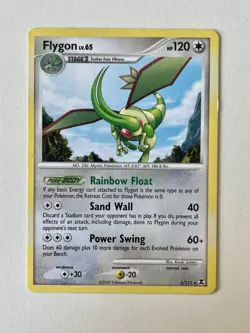 Flygon 5/111 Non-Holo MP-HP Pokemon TCG Rising Rivals English 2009 - Image 1