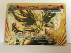 Delphox BREAK ULTRA RARE 14/124 Pokemon XY Fates Collide NM HOLO - Image 1