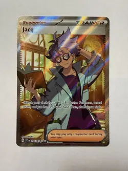 Jacq 236/198 Full Art Ultra Rare Pokemon TCG Scarlet Violet - Image 1