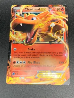 Charizard EX - 11/106 - Ultra Rare Flashfire Pokemon LP 2014 - Image 1