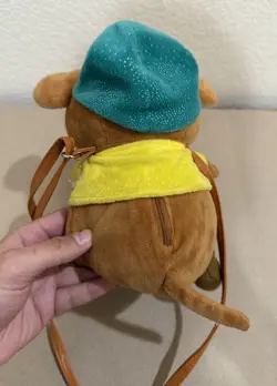 Rare Gus-Gus Plush Cross Body Bag DISNEY Girls Cinderella Character Purse - Image 5