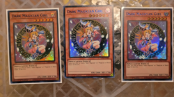 3 x NM Dark Magician Girl - LDS3-EN082 - Ultra Rare Blue 1st Ed - Image 1