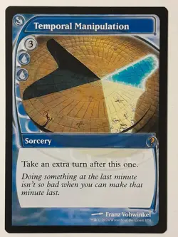 Temporal Manipulation (Future Sight Frame) - NM - MB2 Mystery Booster MTG Magic - Image 1