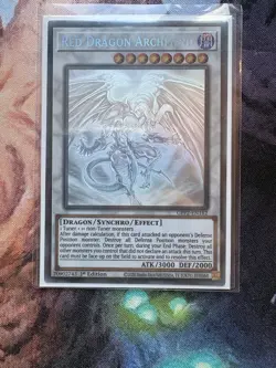 Yu-Gi-Oh Ghost Rare Red Dragon Archfiend 1st Edition GFP2-EN182 - Image 1