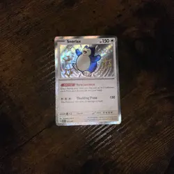 Pokemon TCG Snorlax 202/091 Shiny Holo Rare Paldean Fates NM English - Image 4