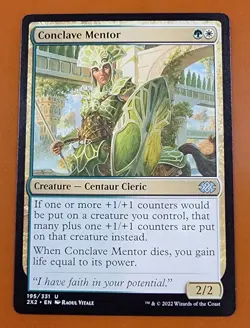1x Conclave Mentor | Double Masters 2022 | MTG Magic Cards - Image 1