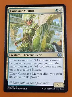 1x Conclave Mentor | Double Masters 2022 | MTG Magic Cards - Image 3