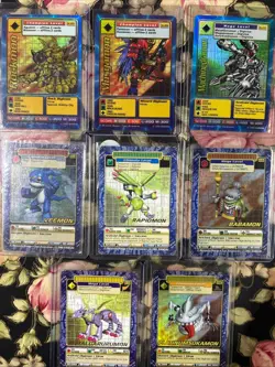 DIGIMON RARES/ULTRA RARES HOLO/FOILS LOT OF 9 CARDS ***BLOWOUT DEAL*** - Image 1