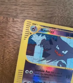 Pokemon Card-Haunter-Skyridge-63/144-HoloReverse-ENG-LP - Image 4