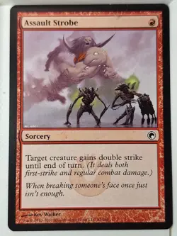Assault Strobe - Scars of Mirrodin - Magic the Gathering MTG Nice! - Image 1