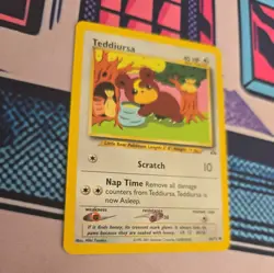 Teddiursa 2001 Pokemon Neo Discovery 65/75 Pokemon Card - Image 2