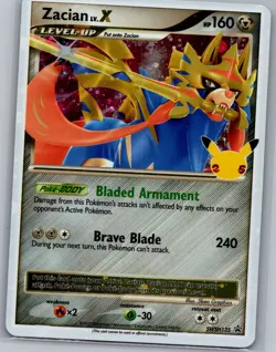Zacian LV. X - SWSH135 SWSH: Sword & Shield Promo Cards - Pokemon Card - NM - Image 1