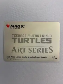 Sally Pride, Lioness Leader Art Card Art Series: Teenage Mutant Ninja Turtles... - Image 2