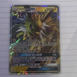 Pokemon Jolteon GX Full Art Promo Holo Card SM SM173 200 HP English - Image 1