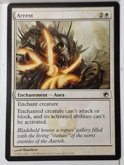 Arrest - Scars of Mirrodin - Magic the Gathering MTG Nice! - Image 1