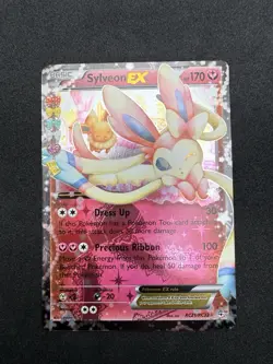 Sylveon EX RC21/RC32 - Generations Radiant Ultra Rare Holo Pokemon Card - LP - Image 2