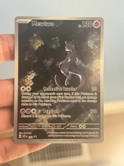 Pokemon Card TCG - Mewtwo SVP 052 Promo Scarlet & Violet 151 Near Mint - Image 1