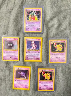 Pokemon Cards Vintage WOTC Era Most NM To LP Condition HUGE LOT Some 1st Ed - Image 1